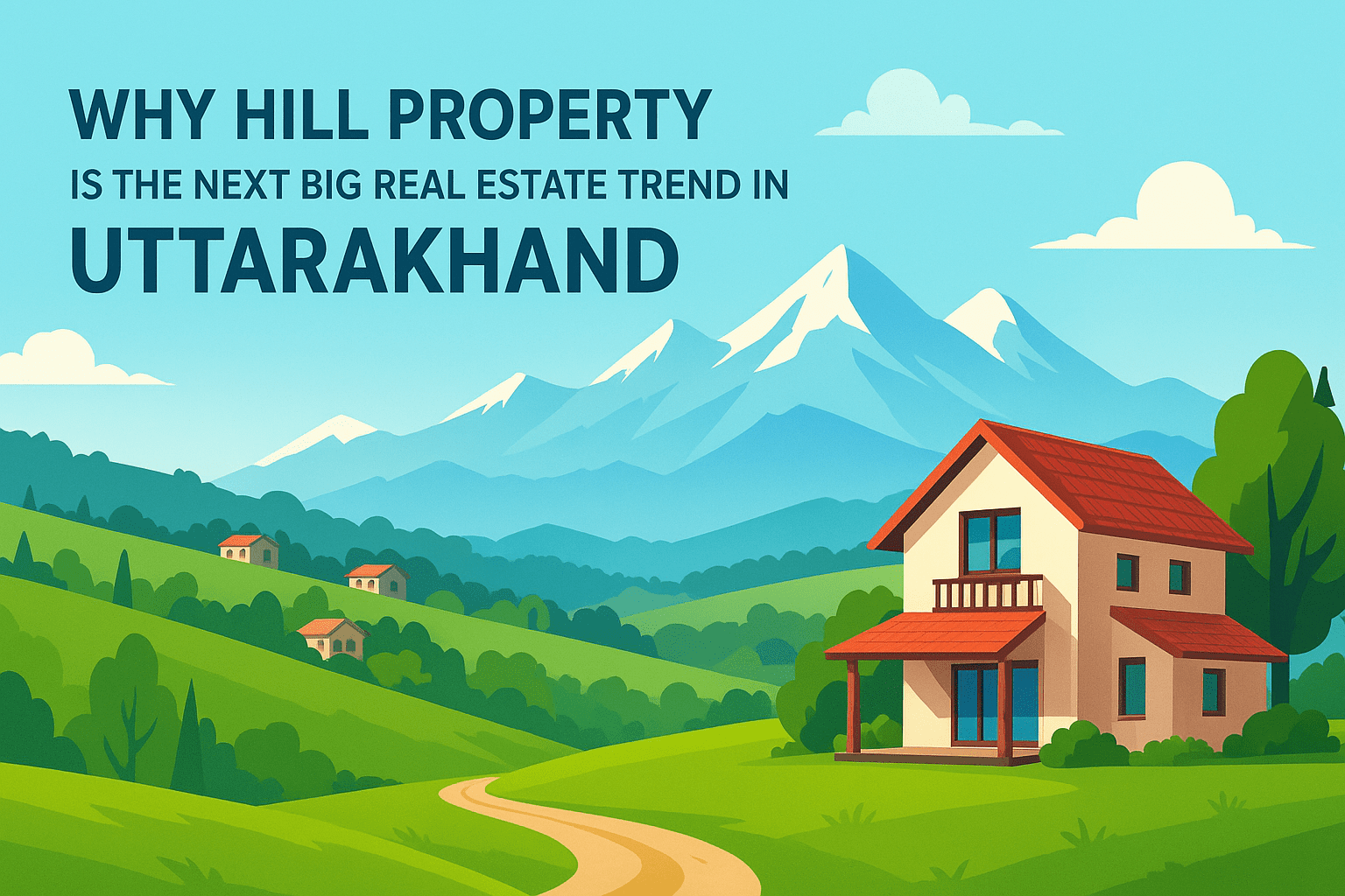 Why Hill Property is the Next Big Real Estate Trend in Uttarakhand