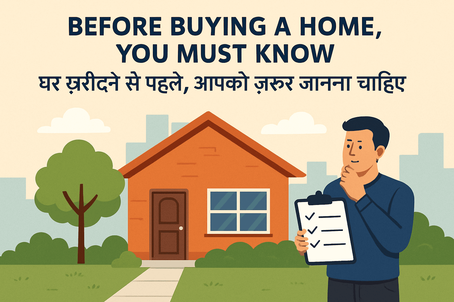 Before Buying a Home, You Must Know
